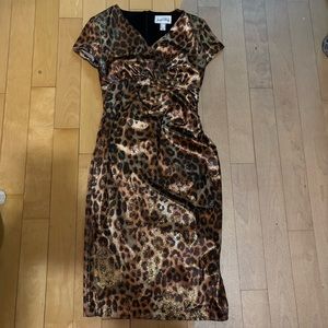 Joseph Ribkoff Leopard Dress